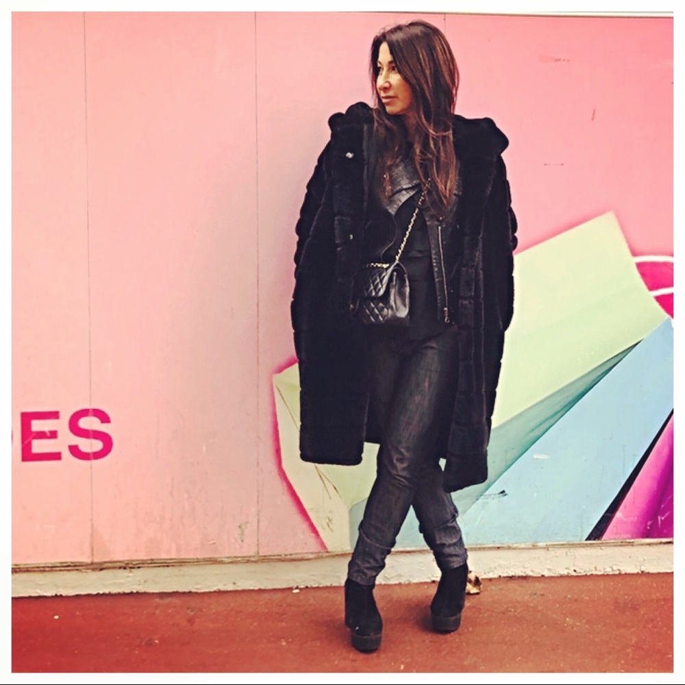✨LAST ONE✨PARIS Chic faux fur hooded coat/jacket - Picture 3 of 8